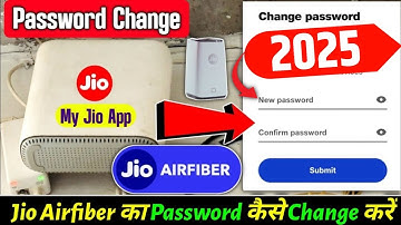How to change jio air fiber password | Jio air fiber ka password change kaise kare full process