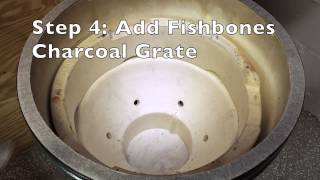How To Install A Fishbones Charcoal Grate