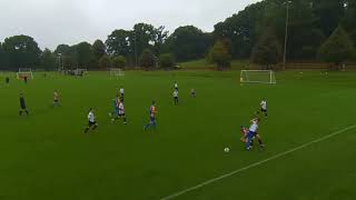 My big brother plays center back Vs Shrewsbury town  FC .  Solid CB performance 
