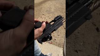 Shadow systems jam😳😳( it’s the trash ass mag) #goofyahh #gun #gunrange #pistol #jam