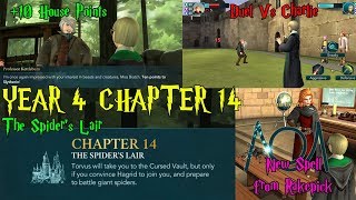 Harry Potter Hogwarts Mystery Year 4 Chapter 14 The Spider's Lair Gameplay Harry Potter Hogwarts Mystery Year 4 Chapter 14 The Spider's Lair Gameplay