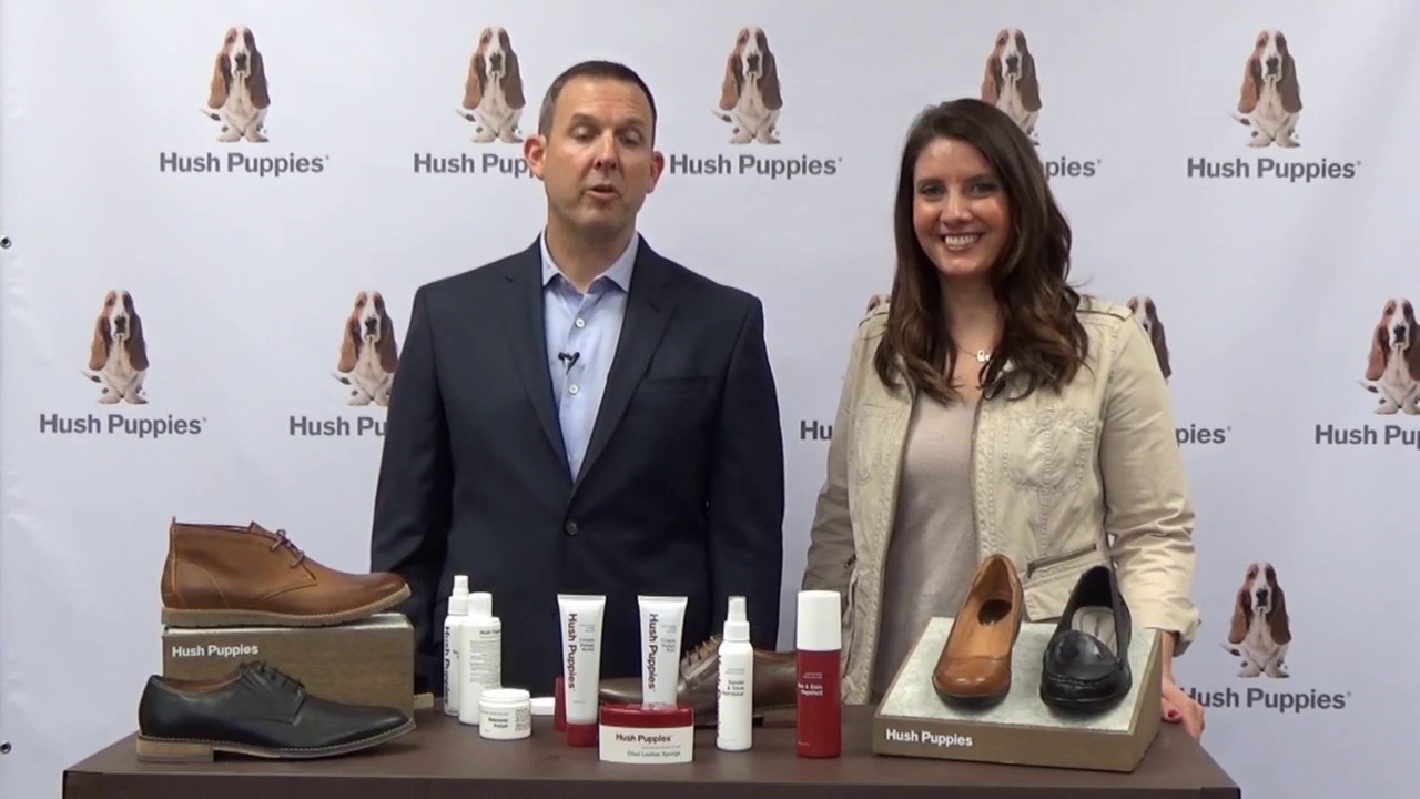 Hush Puppies Leather Care - YouTube