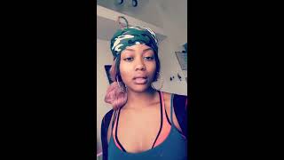 Aliyah Marie Remixs Wale Bad On Snapchat