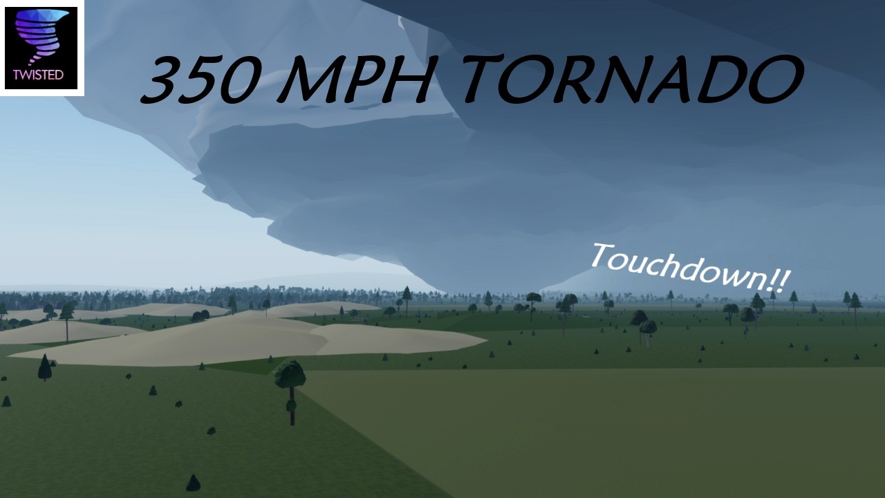 INSANE 350 MPH Wedge Tornado in Twisted (Roblox Twisted BETA) - YouTube