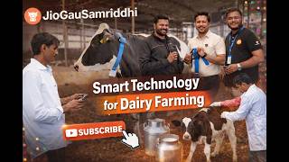 JioGauSamriddhi | Smart Collar for Cows 🐄 | Real-Time Heat Detection & Health Monitoring #dairyherd
