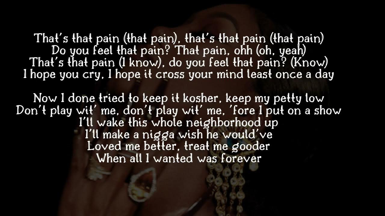 Pain (lyrics) Muni Long YouTube