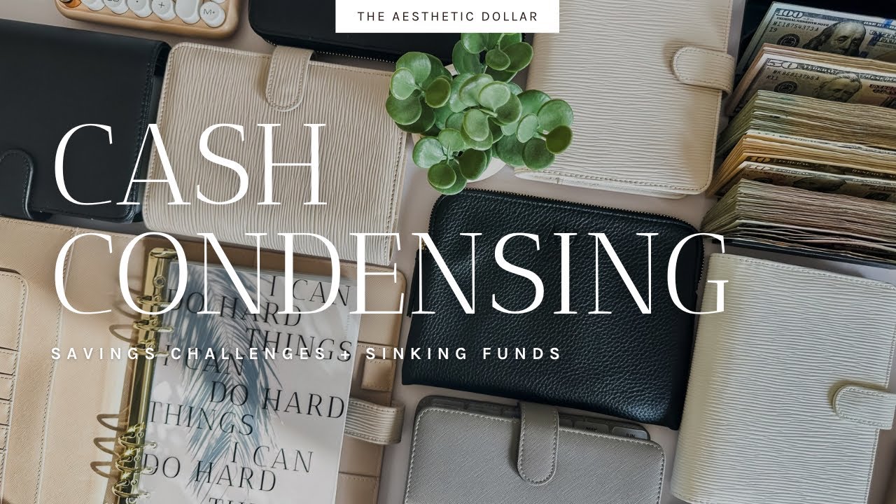Cash Condensing | $3,000 Going to our Savings | Savings Challenges | Cash Stuffing for Beginners