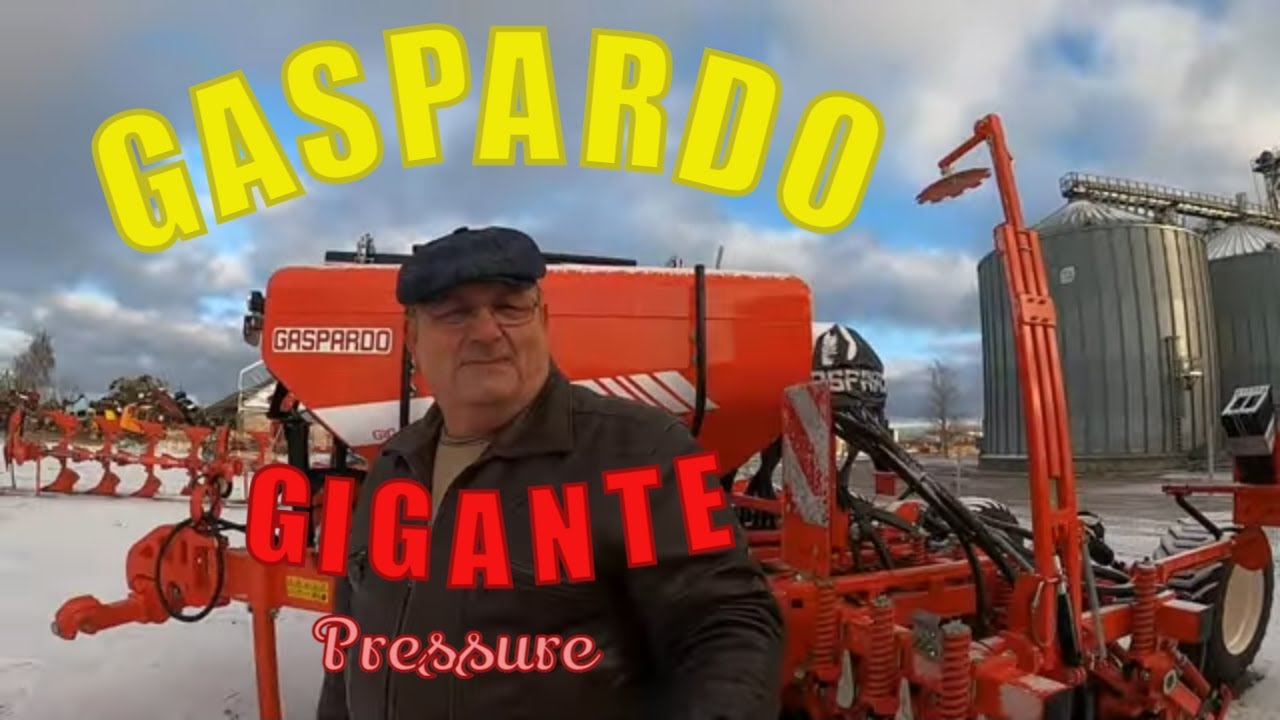 Gaspardo Gigante sėjamosios apžvalga/Mano patobulinimai