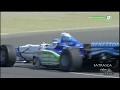 Norberto Fontana con el Benetton Renault F1 en Termas