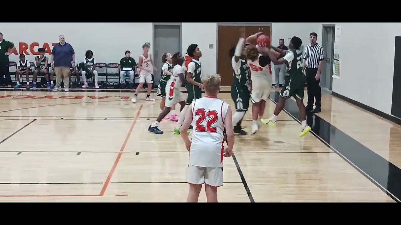 7th grade 6th game vs Danny Jones