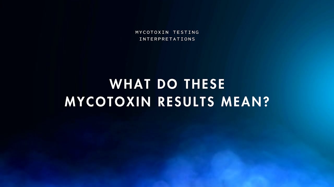 What do your mycotoxin test results mean?