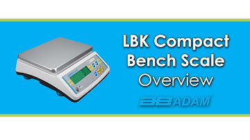 LBK Compact Bench Scale Overview
