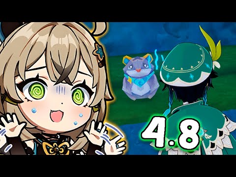 explorando o 𝗡𝗢𝗩𝗢 ARQUIPÉLAGO do GENSHIN IMPACT 🤯