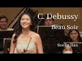 C debussy beau soir  soojin han