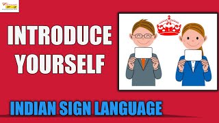 " INTRODUCE YOURSELF / SELF INTRODUCTION " ll  INDIAN SIGN LANGUAGE  ll  SIGN LANGUAGE - P@thshala