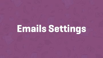 Emails Settings - WooCommerce Guided Tour