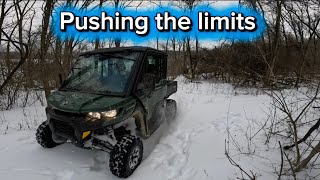 CAN-AM DPS Defender HD 9 pushing the limit