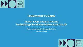 Panel: Rethinking Circularity Before End-of-Life | Sustainability Conference 2026