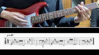 [TAB譜] Movin' Out (Anthony's Song)/Billy Joel Guitar riff [ギター]