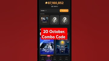 Hashcats Daily Combo stake code 20 October | Combo Today Card #Hashcat  #code #airdrop #combo