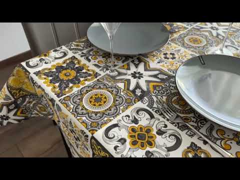 Скатертина тефлонова, водовідштовхувальна, Турецька, WATER PROFF (Під замовлення, або стандартний розмір), видео 1