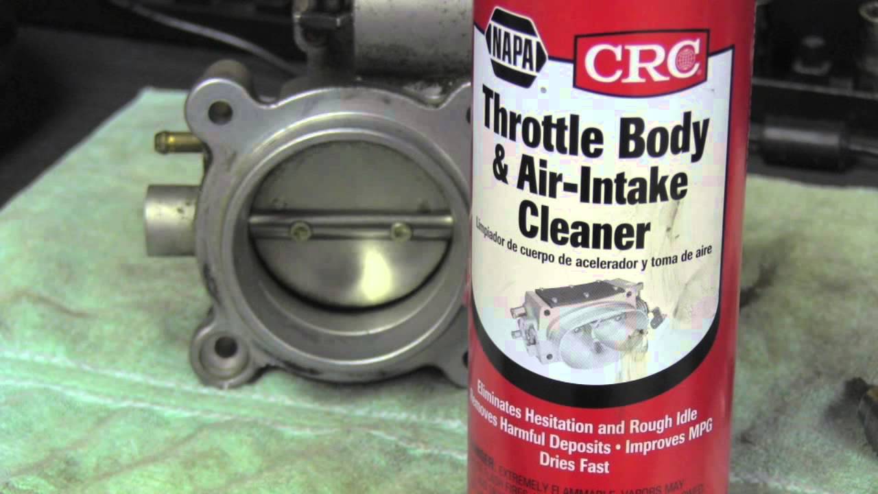 How To Clean A Throttle Body Throttle Body Cleaning - YouTube