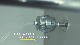 How to Backwash a Shower Filter