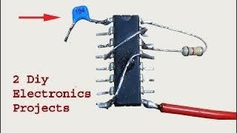 2 Awesome diy electronics projects using CD4017 ic