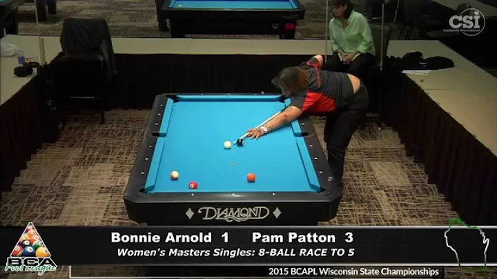 Bonnie Arnold vs Pam Patton (Women's Master Singles)