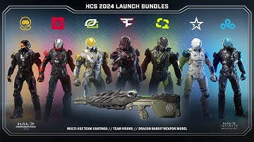 Halo Infinite | HCS 2024 Launch Partnered Team Bundles