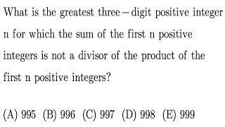 American Math Competition | 10th Grade | 2019 Problem 9