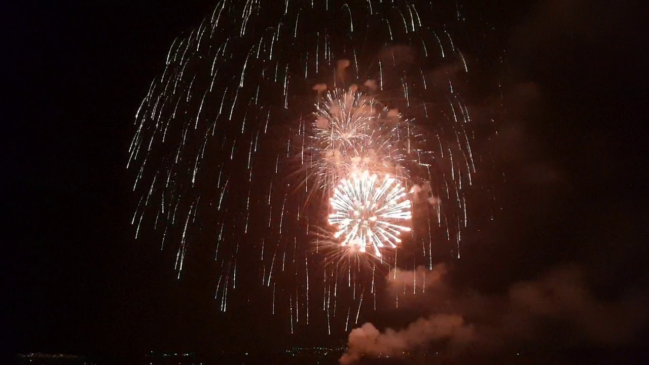 FEUX D'ARTIFICE SIX FOURS LES PLAGES 🤩🤩❇