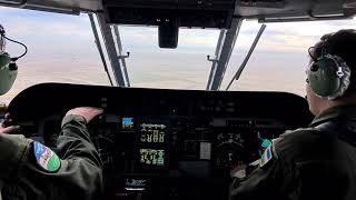 Approach and landing. Casa C-295W