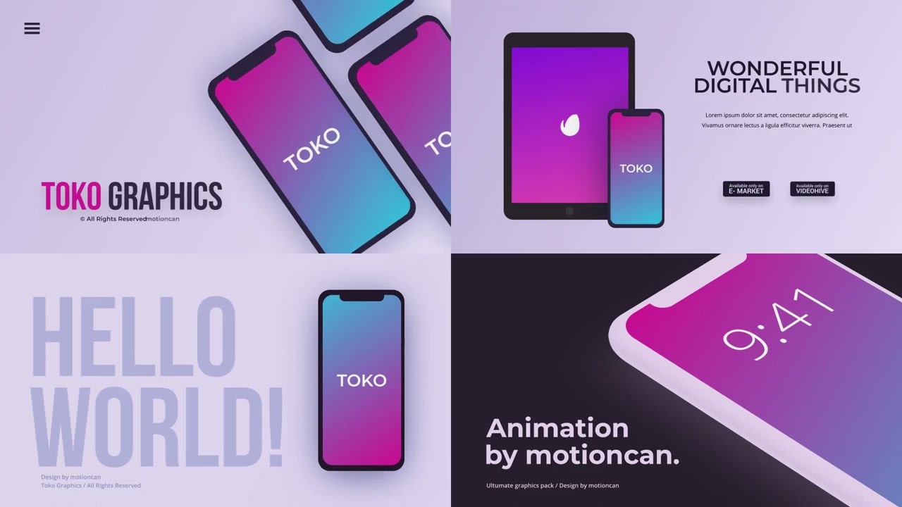 2250+ Graphics Pack + Freebie | Motion Graphics Pack