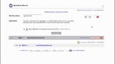 Workflow wizard automates sales, marketing, and much more!