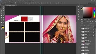 #13 Wedding album Design, Paste into Box/Frame and clipping mask (in Hindi) screenshot 4