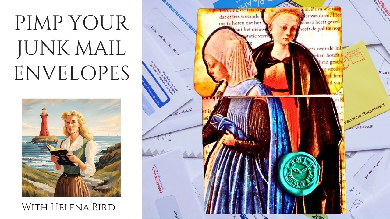 Pimp Your Junk Mail Envelope! 🖤 Junk Journal Tips & Tricks
