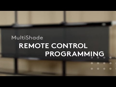 Remote control programming