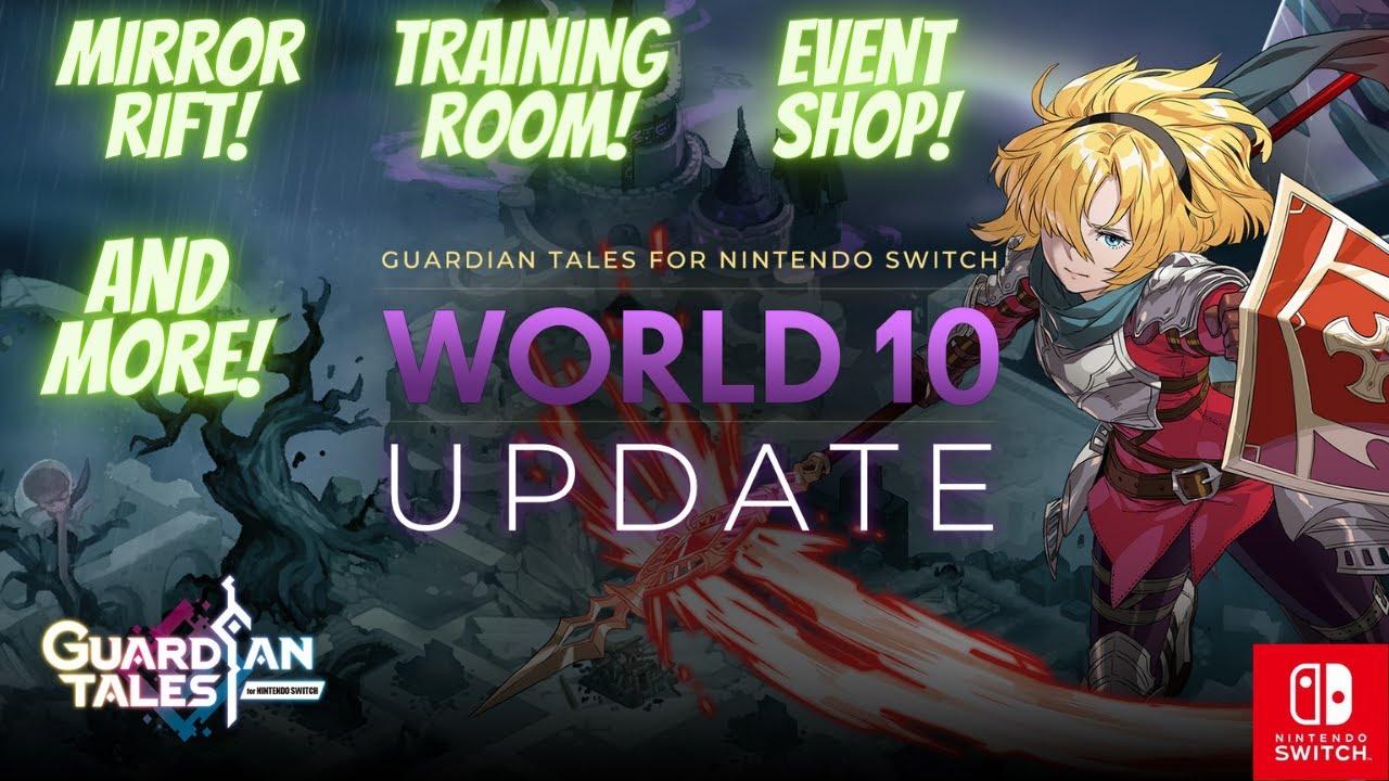 World 10 & Future Princess Update EXPLAINED! Guardian Tales for