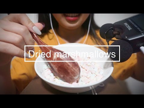 [Kor] 건조마시멜로우 asmr | dried marshmallows
