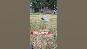 Traxxas rustler jump fail #Traxxas #rustler #Jump #Fail #RemoteControl #R/C #rccar #vanhalen￼