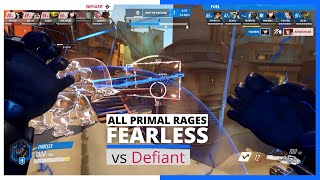 FEARLESS WINSTON - All the Primal Rages vs Defiant - Summer Showdown | OWL Season 2021 Highlights