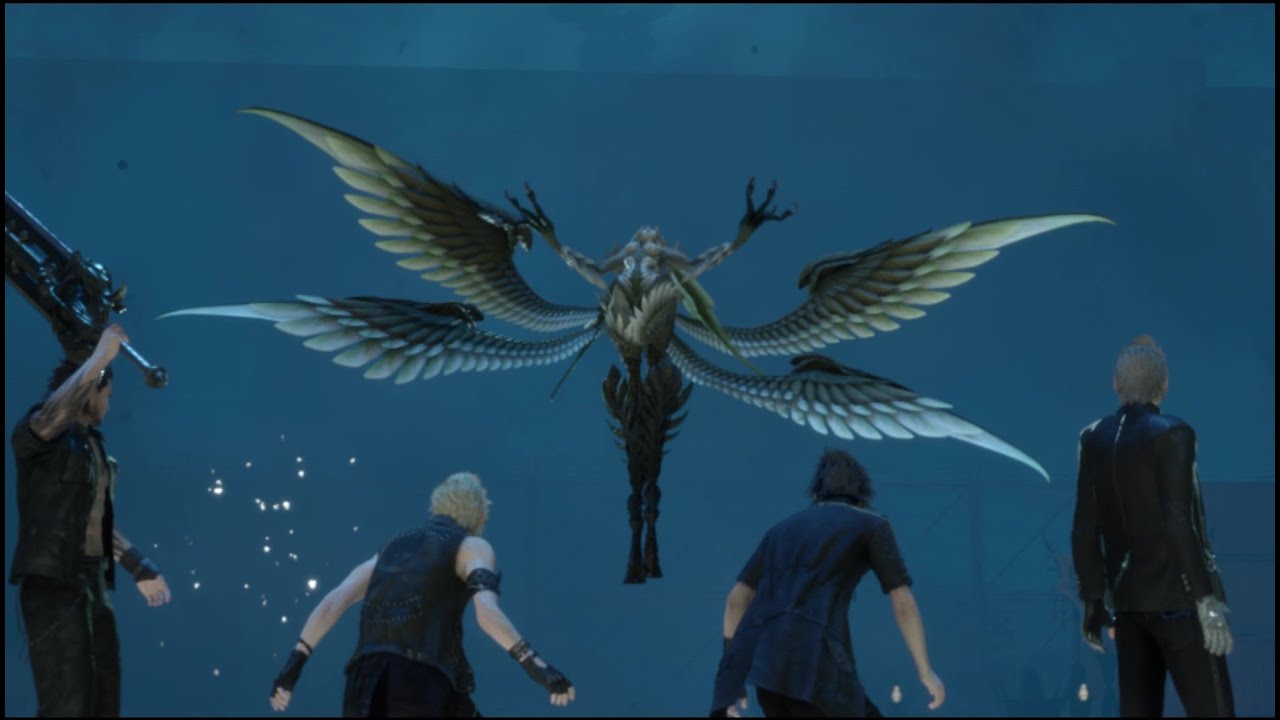Final Fantasy XV - Garuda Battle (Final Fantasy XIV Crossover Event)