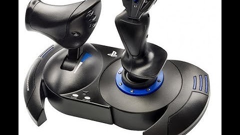 How to use the Thrustmaster T flight Hotas ps4 joystick in Flight simulator x