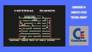 Infernal Runner (Commodore 64 / Gameplay #2260)