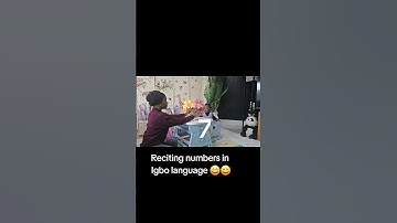 count numbers in Igbo  #numbers #nigeria #igbochannel #igbo #learnnumbers #igbostories #igbotv