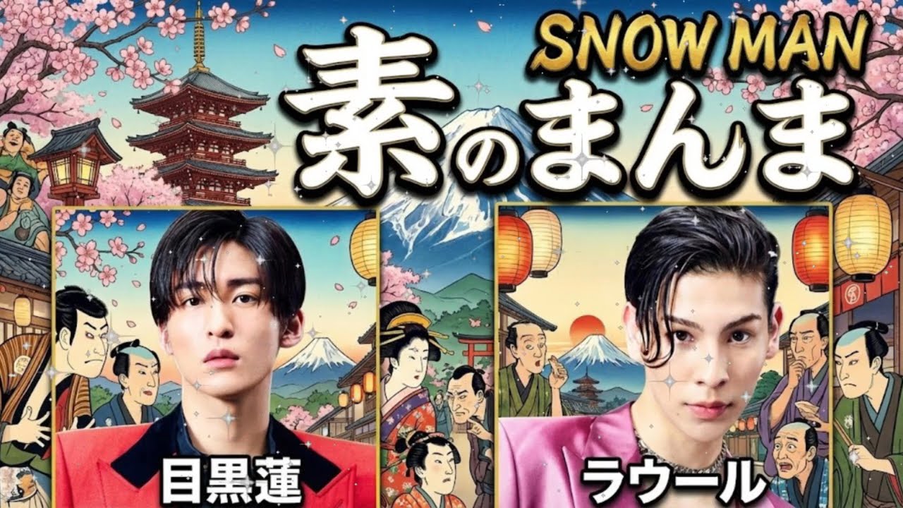 🖤めめラウ🤍 2025年最後の「素のまんま」で二人の愛が爆発！？目黒蓮＆ラウール 大晦日SP⛄