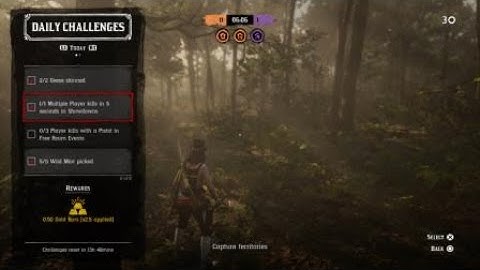 Red Dead Redemption 2_multiple player kills in 5 second in showdown