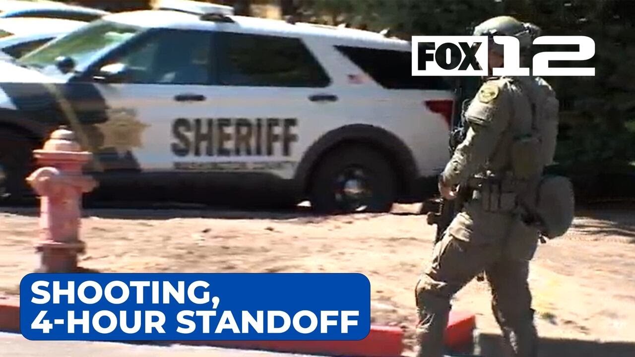 Man arrested after shooting through door, 4-hour standoff at Portland ...