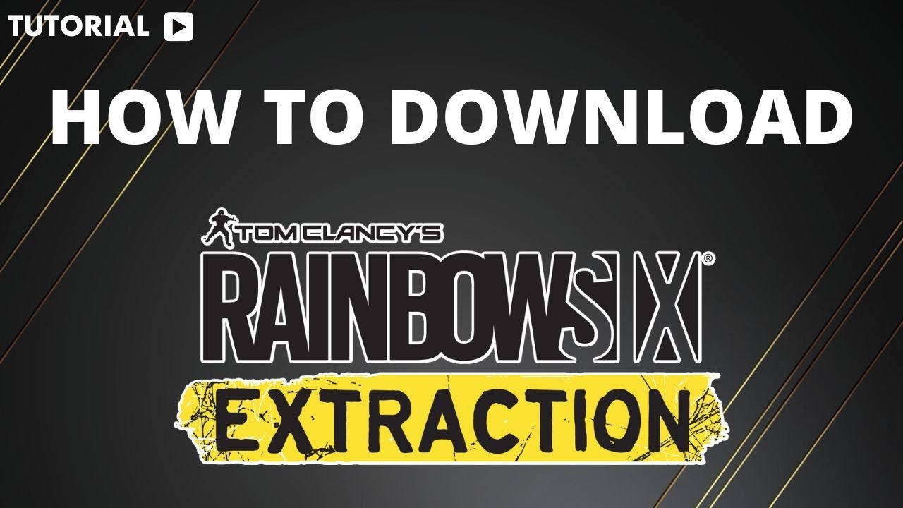 How to download rainbow six extraction on pc - YouTube
